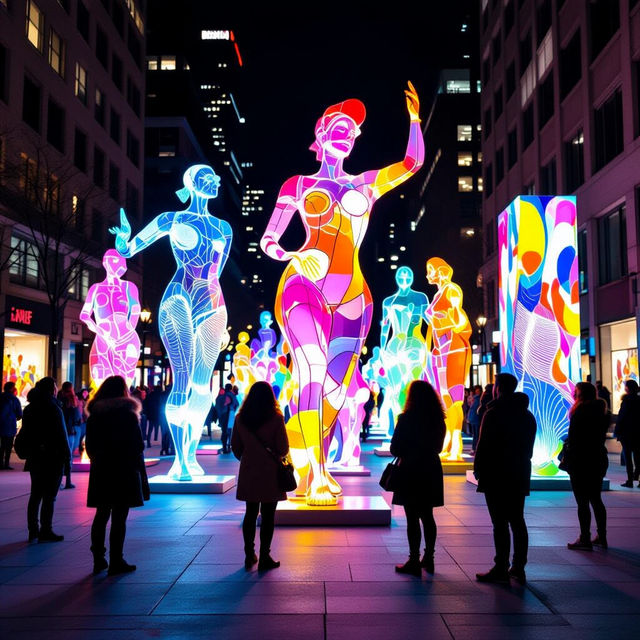 Illuminate Art Walk gallery