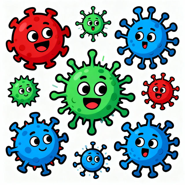 Germs Drawings gallery