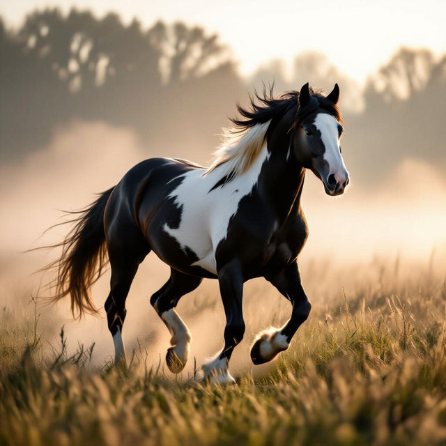 Black And White Horse Pictures gallery