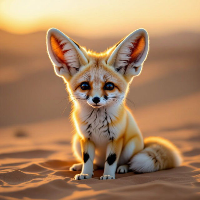Pictures of Fennec Foxes gallery