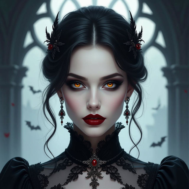 Vampire Drawings - Created With AI gallery