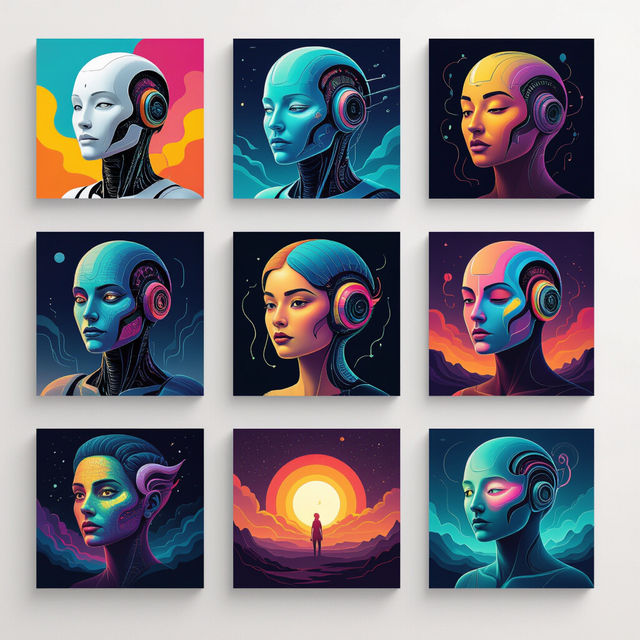 AI Art Challenge Gallery gallery