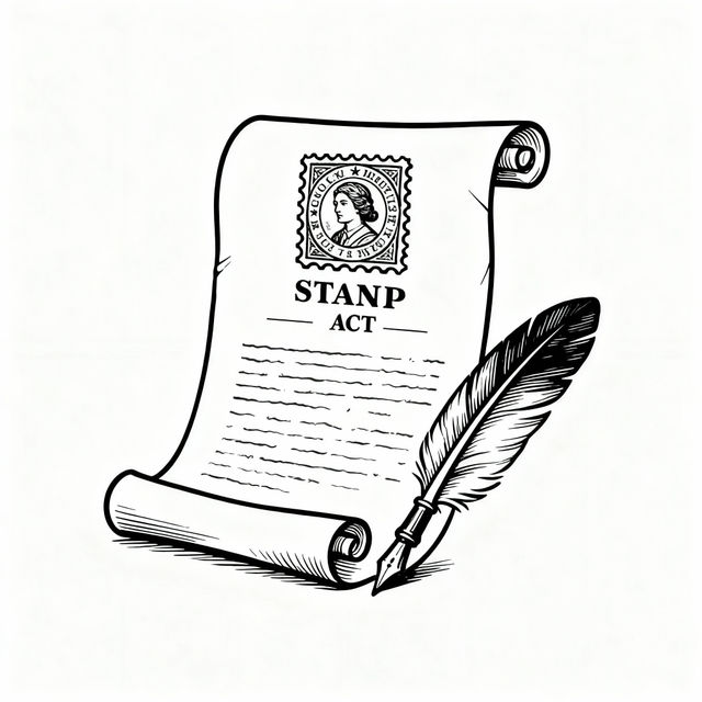 Stamp Act Easy Drawings gallery