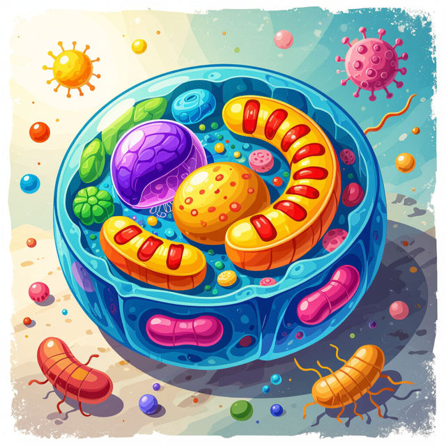 Animal Cell Images - Made With AI gallery