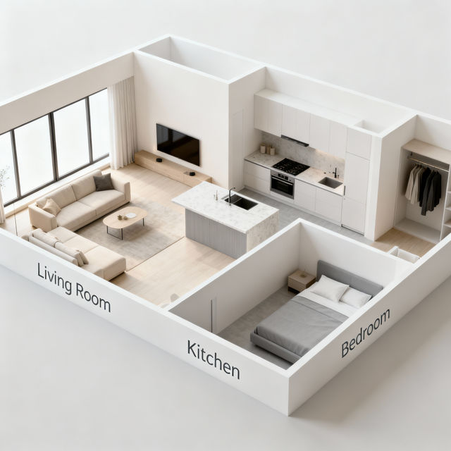 Floor Plan Images - Created With AI gallery