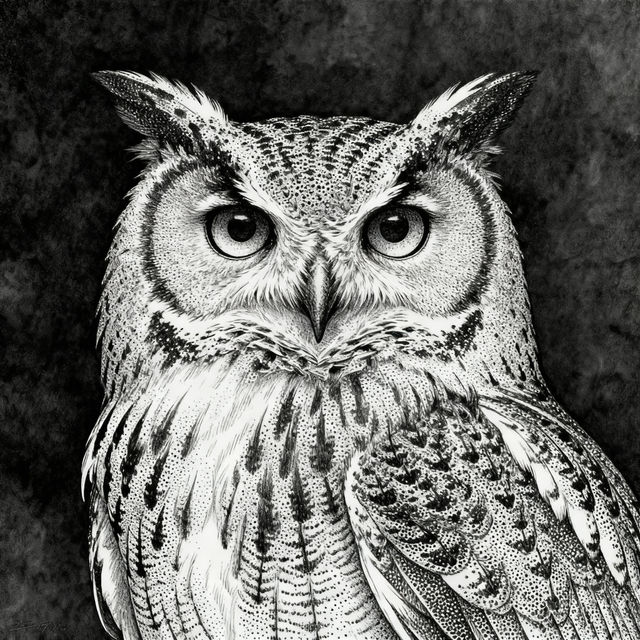 Stippling Drawing Art gallery