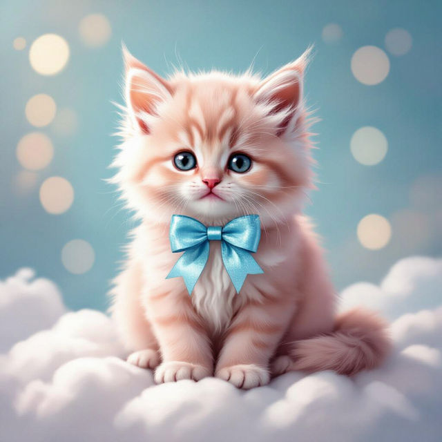 Cute Wallpapers With Bows - Made With AI gallery