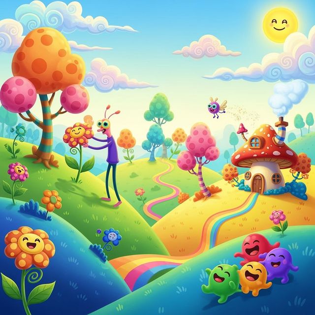 Explore AI-Generated Cartoon Wallpapers gallery