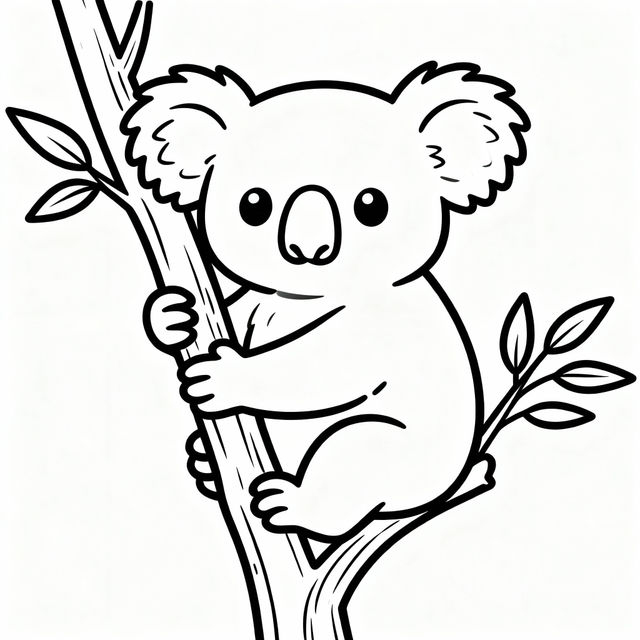 Easy Koala Drawings gallery