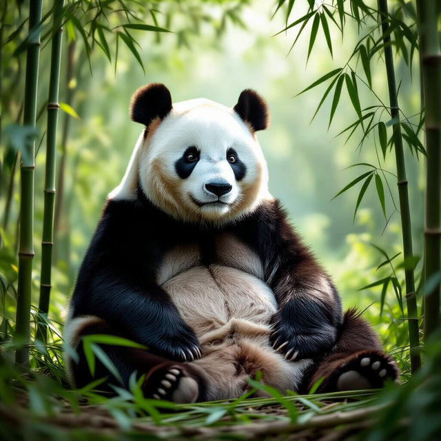 A Picture Of A Panda - Made With AI gallery