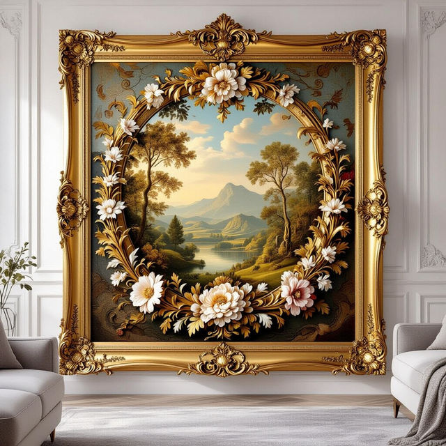 Gold Framed Wall Art gallery