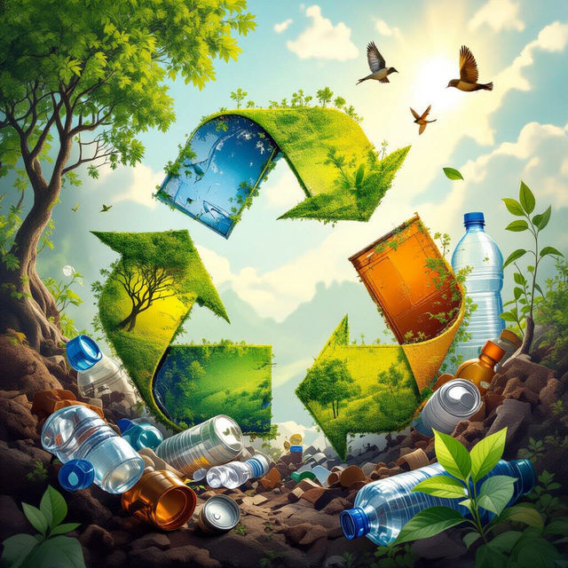 Recycling Images - Made With AI gallery