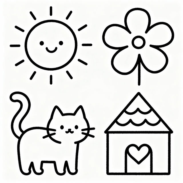 Easy Drawings - Made With AI gallery