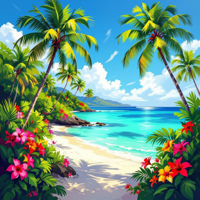 Tropical Art - Made With AI gallery