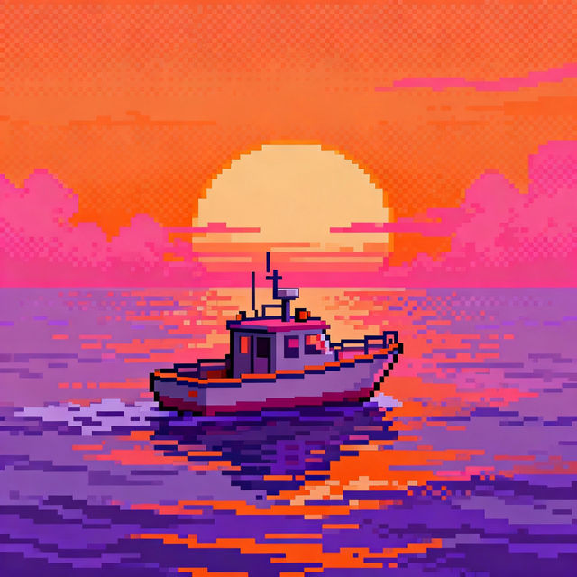 Pixel Art Sunsets gallery