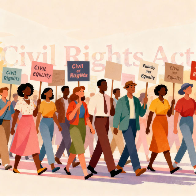Civil Rights Act Drawings - AI Generated gallery