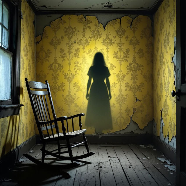 The Yellow Wallpaper Theme - AI Art gallery