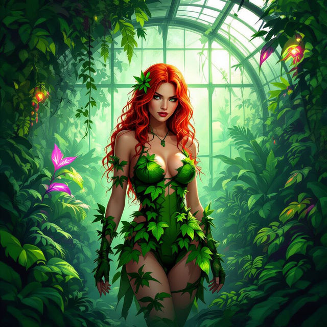 Stunning Poison Ivy Pictures Generated by AI gallery