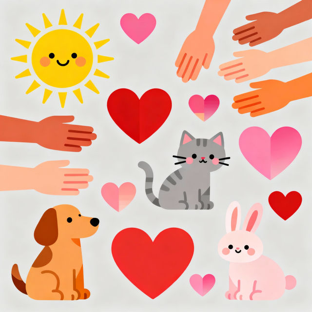 Kindness Clip Art - Made With AI gallery