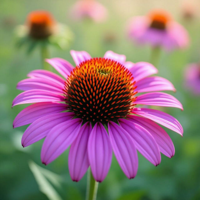 Purple Coneflower Echinacea Purpurea Images gallery