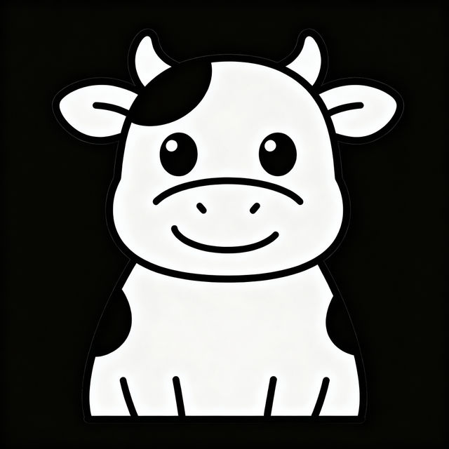Easy Cute Cow Drawings gallery