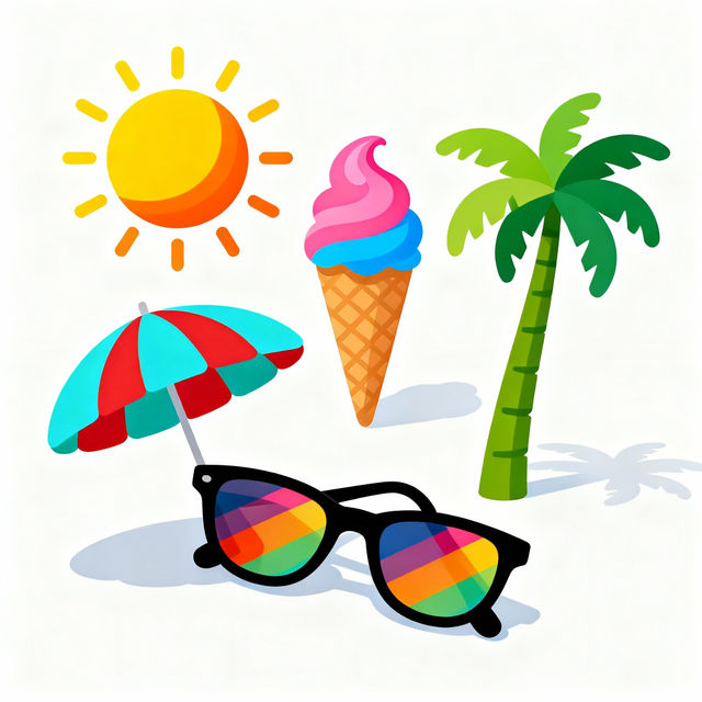 Summer Clip Art - Free AI Generated gallery