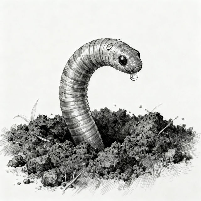 Earthworm Drawings gallery