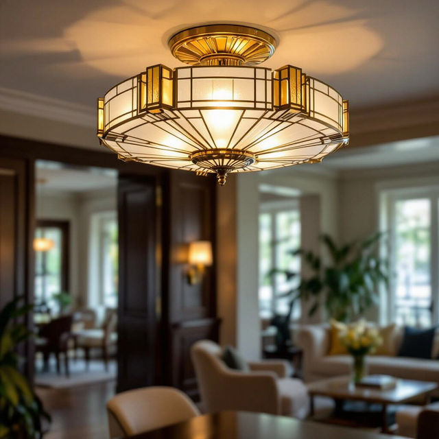 Art Deco Flush Mount Ceiling Lights gallery