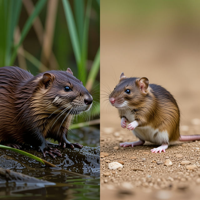 Muskrat vs. Rat Pictures gallery