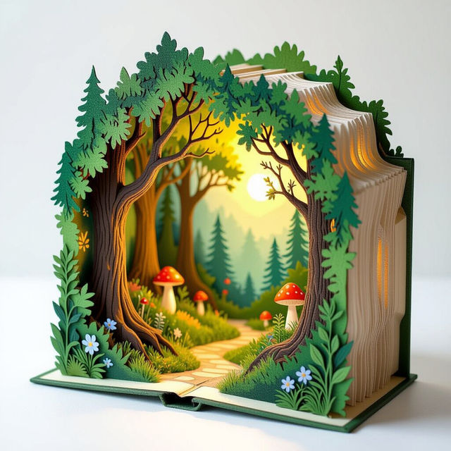 Tunnel Book Art - Create Yours With AI gallery