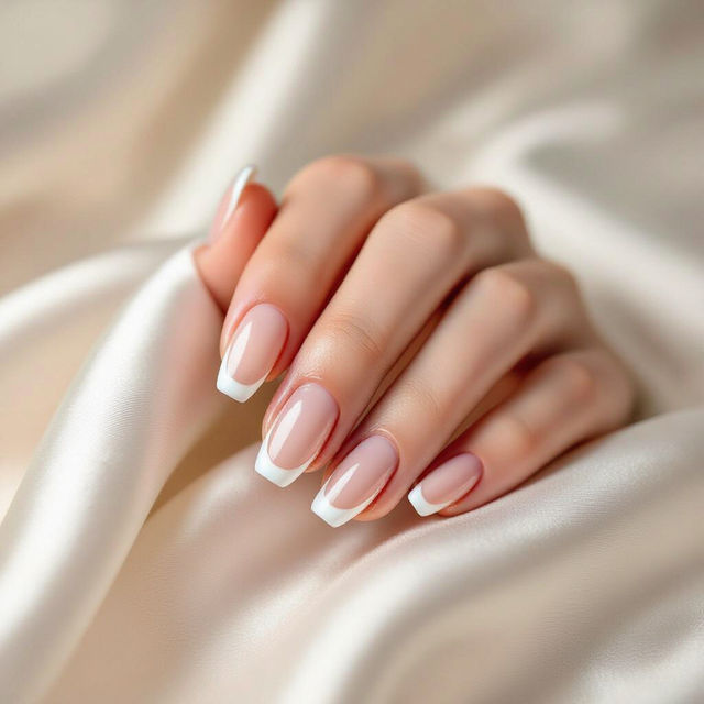 French Tip Nail Art gallery