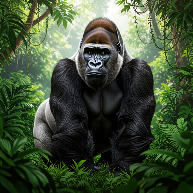 Gorilla Pictures - AI Generated gallery