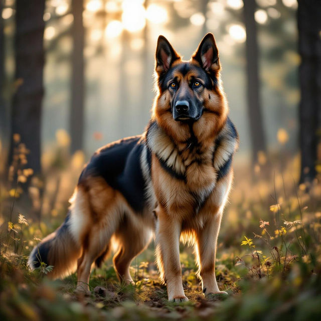 German Shepherd Pictures - Made With AI gallery
