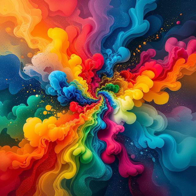 Chromokopia Wallpaper - AI Generated gallery