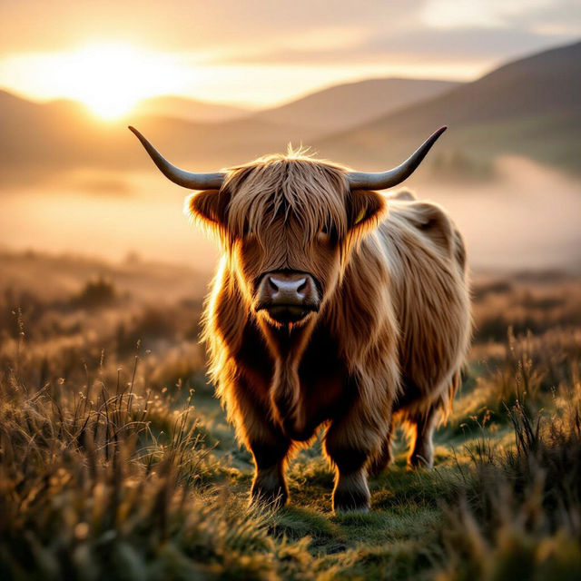 Picture Of A Highland Cow gallery