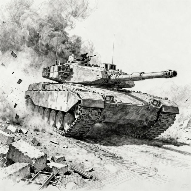 Military Tank Drawings gallery