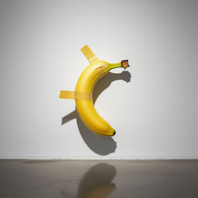 Taped Banana Art gallery