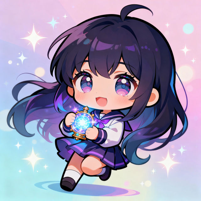 Chibi Girl Drawings - Made With AI gallery