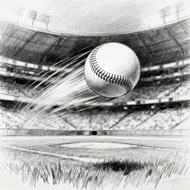 Drawing Of Baseball gallery