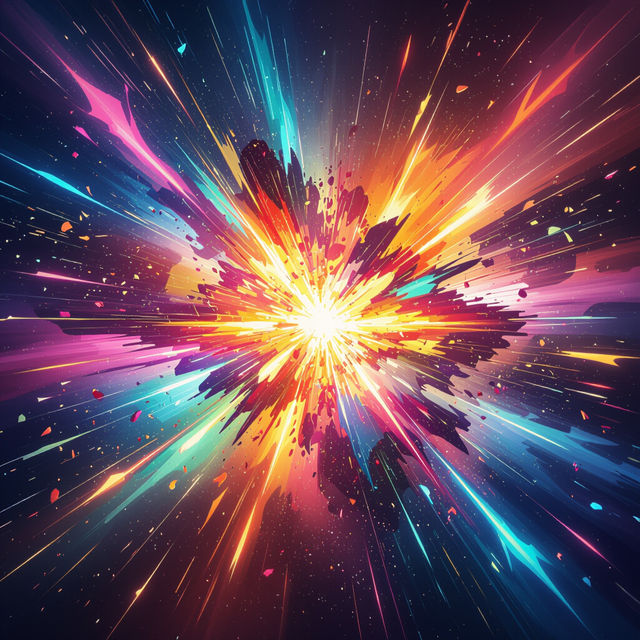 Explosion Art - Made With AI gallery