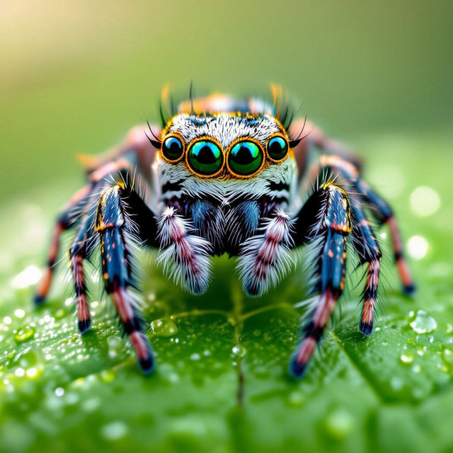 Pictures Of Real Spiders - AI Generated gallery