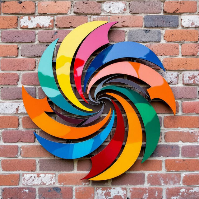 Outdoor Metal Wall Art - AI Generated gallery