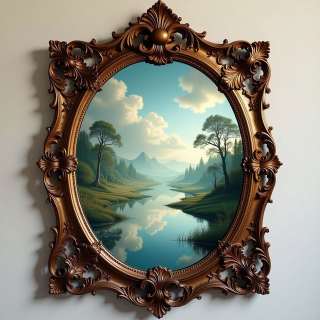Mirror Wall Art - AI Generated gallery