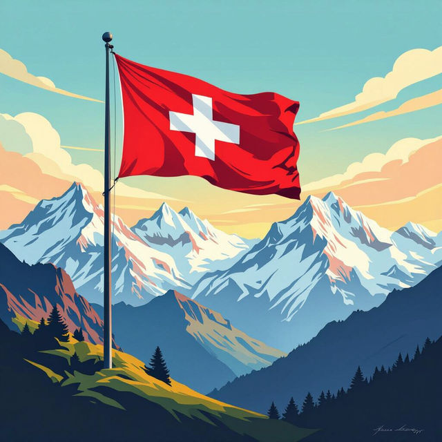 Swiss Flag Images - Made With AI gallery