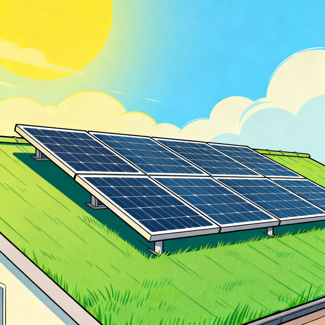 Solar Panel Drawings - AI Generated Art gallery