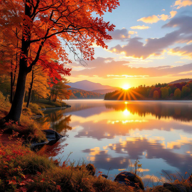 Fall Pictures Wallpaper - Made With AI gallery