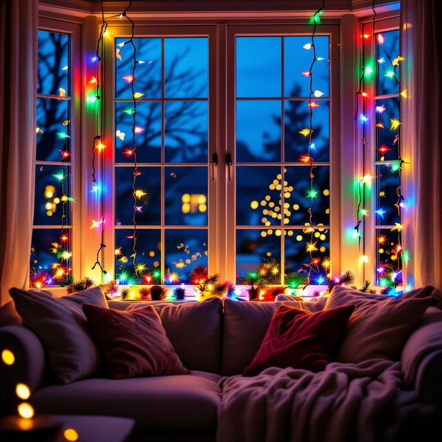 Christmas Light Wallpaper - Made With AI gallery