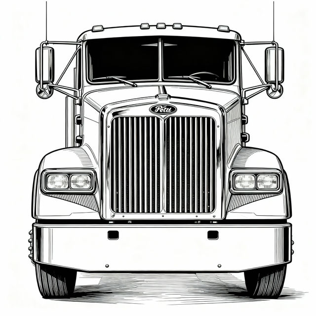 Peterbilt 379 Drawings gallery