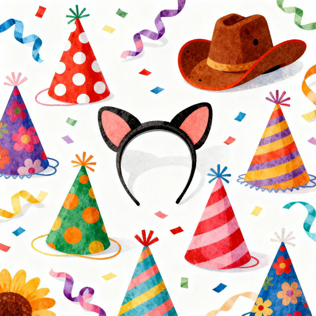 Birthday Hat Clip Art gallery