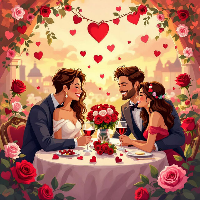 Happy Valentine Images - Made With AI gallery